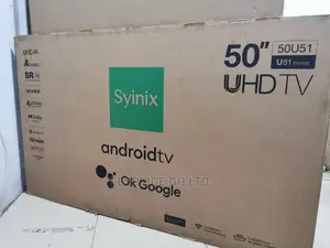 New in Box Syinix 50 Smart Android UHD Tv