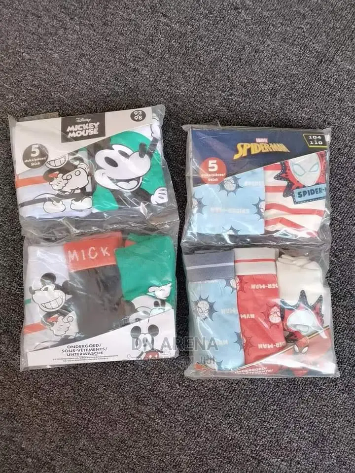 5 Pack Boys Underwear
