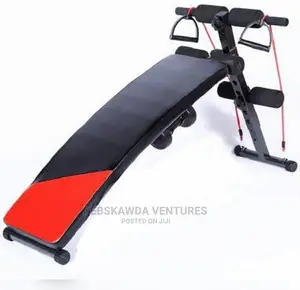 Stomach Bench With Dumbbells