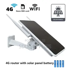IP66 Waterproof Battery Solar Panel 4G Router