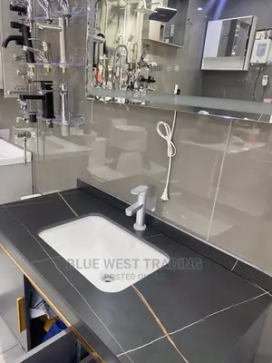 Vanity Cabinet Basin With LED Mirror