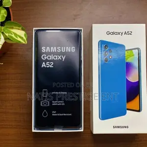 New Samsung Galaxy A52 128 GB Blue