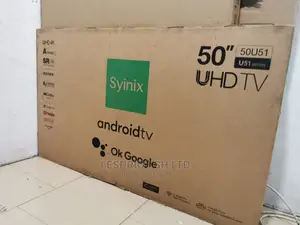Plenty in Stock Syinix 50 Smart Android UHD Tv