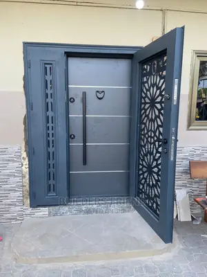 New One Half Turkish Heavyduty Security Door Complete