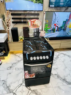 Best and Authentic Ferre Black Gas Cooker Oven 4b 50/55
