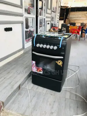 Best Ferre 4 Gas Burner Black 50x55 Cooker