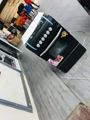 Cute 4 Gas Burner Ferre Black 50x55 Cooker