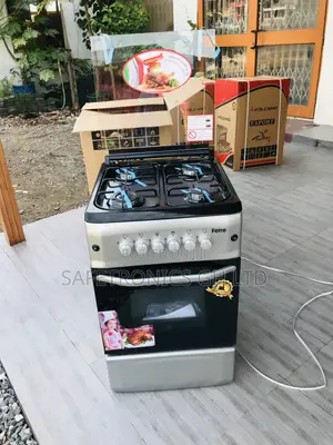 Sliver 4 Gas Burner Ferre 50x55 Oven With Grill