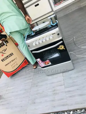 Perfect 4 Gas Burner Ferre Sliver 50x55 Cooker