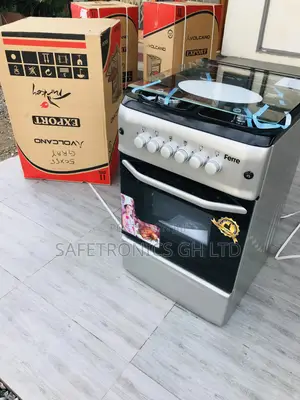 Newly Arrived Ferre Sliver 50x55 4 Gas Burner Cooker