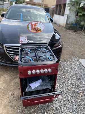 High Quality Volcano Ferre 4 Burner in Color Red.
