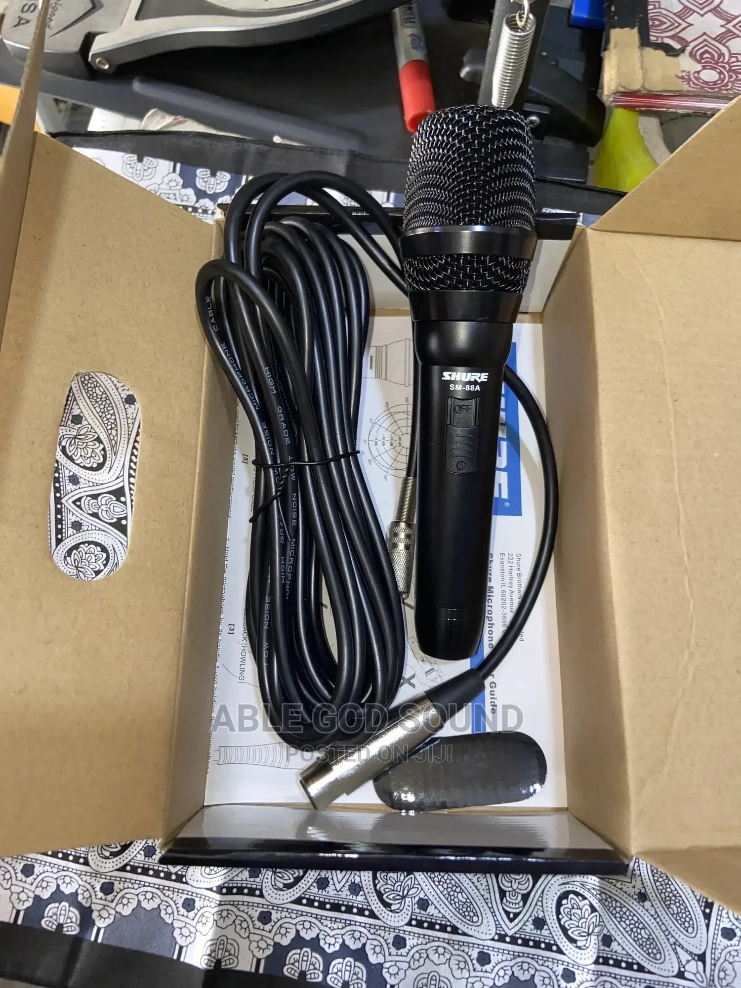 Shure Cord Microphone SM-99A
