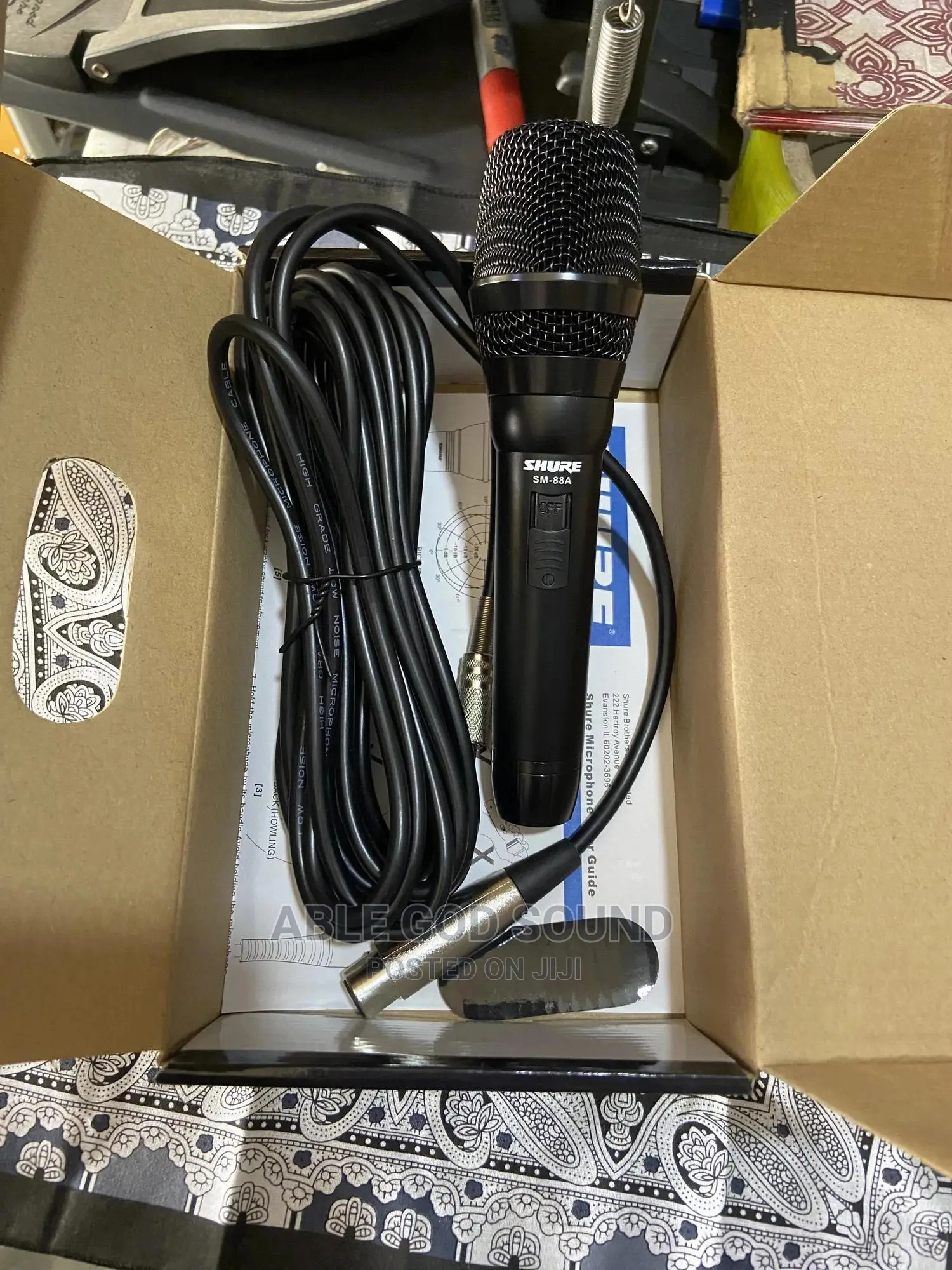 Shure Cord Microphone SM-99A