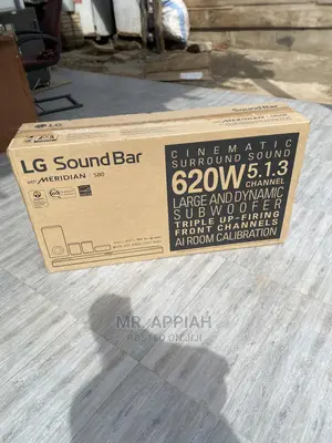 Order LG(S80QR)Soundbar With Wireless Subwoofer.