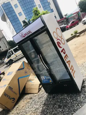 Affordable Pearl Double Door PVC-74 Fridge