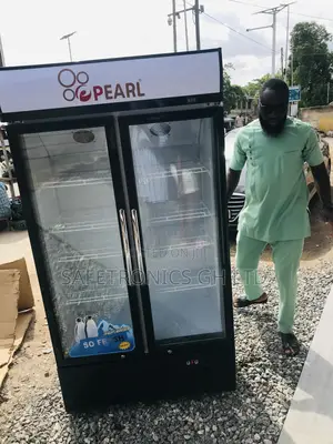 Neat Pearl PVC-74 Double Door Fridge