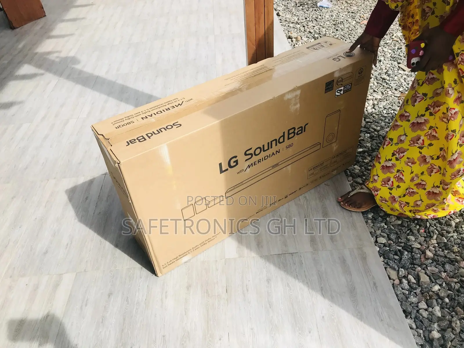 Lg Soundbar S80QR 5.1.3ch 620W With Subwoofer Black