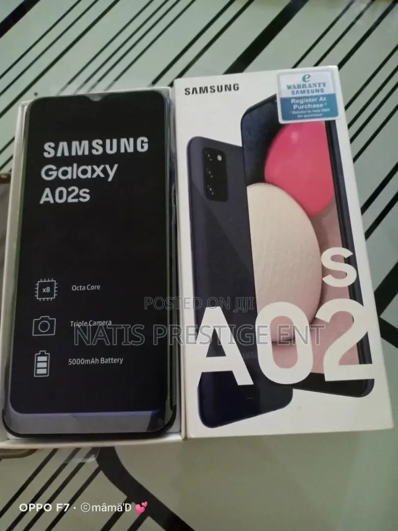 New Samsung Galaxy A02S 64 GB Black
