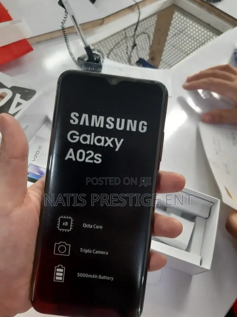 New Samsung Galaxy A02S 64 GB Black
