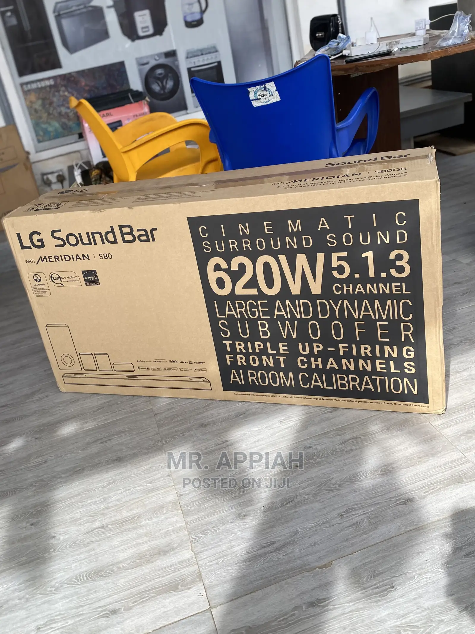 (S80qr)Very Powerful LG Soundbar.