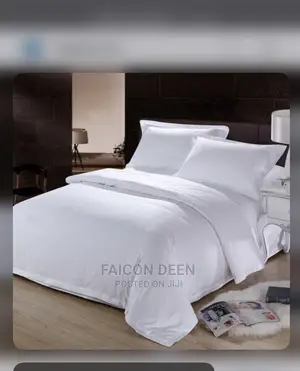 Quality Pure White Bedsheets(100% Cotton)