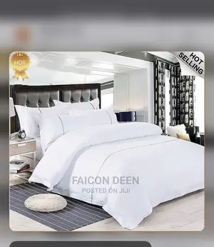 Pure White Bedsheets (100% Cotton)Also in Diff Colors