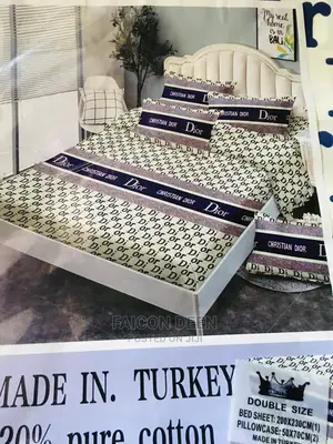Luxury Bedsheets (100 % Cotton) Available in Diff Colors