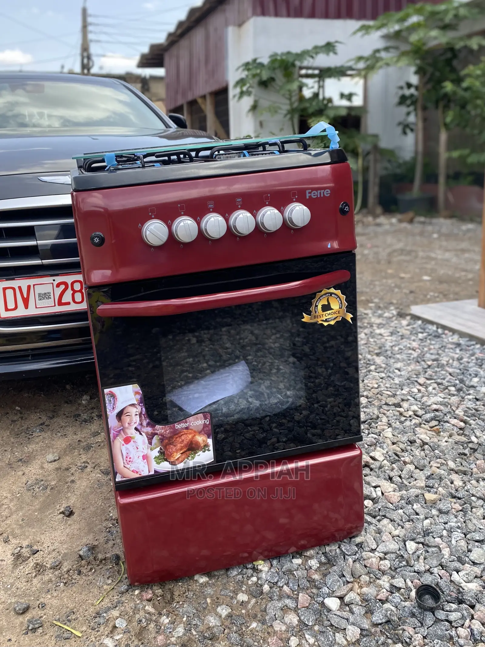 Super Affordable Volcano Ferre 4-Burner 50x55.