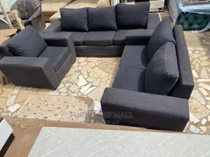Black Sofa Set. Free Delivery