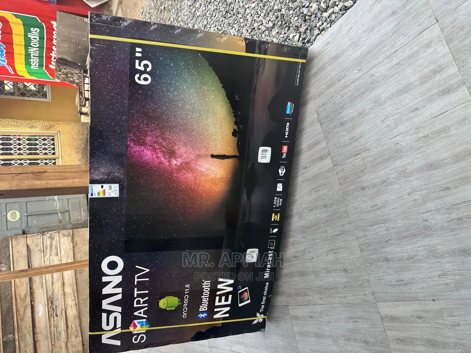 Never a Dull Moment With Asano 65 Smart Tv Plus Bluetooth.