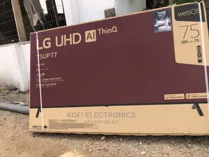 Cinema Screen Designed Digital LG UHD TV 75 Inch UP77