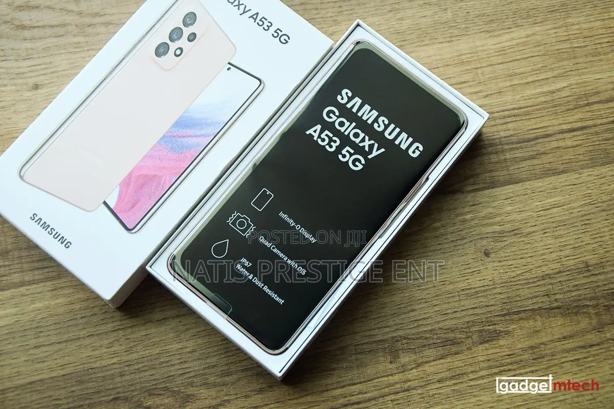 New Samsung Galaxy A53 5G 128 GB Black