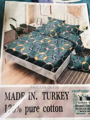 King/Queen Size Bedsheets (100% Cotton )Also in Diff Colors