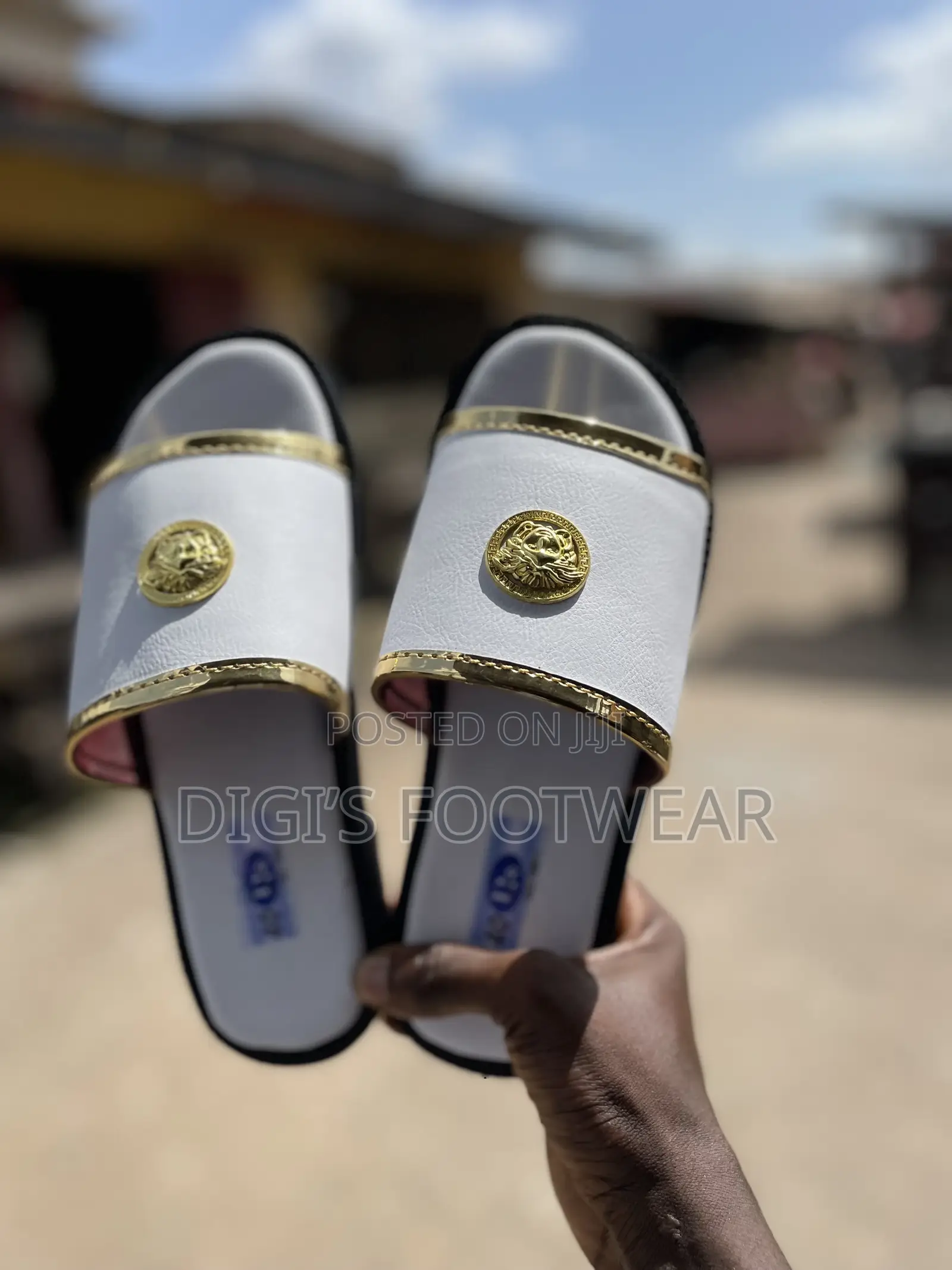 White Slippers