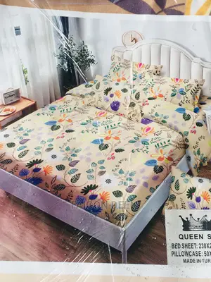 Luxury Quality Bedsheets (100% Cotton) Also in Diff Colors