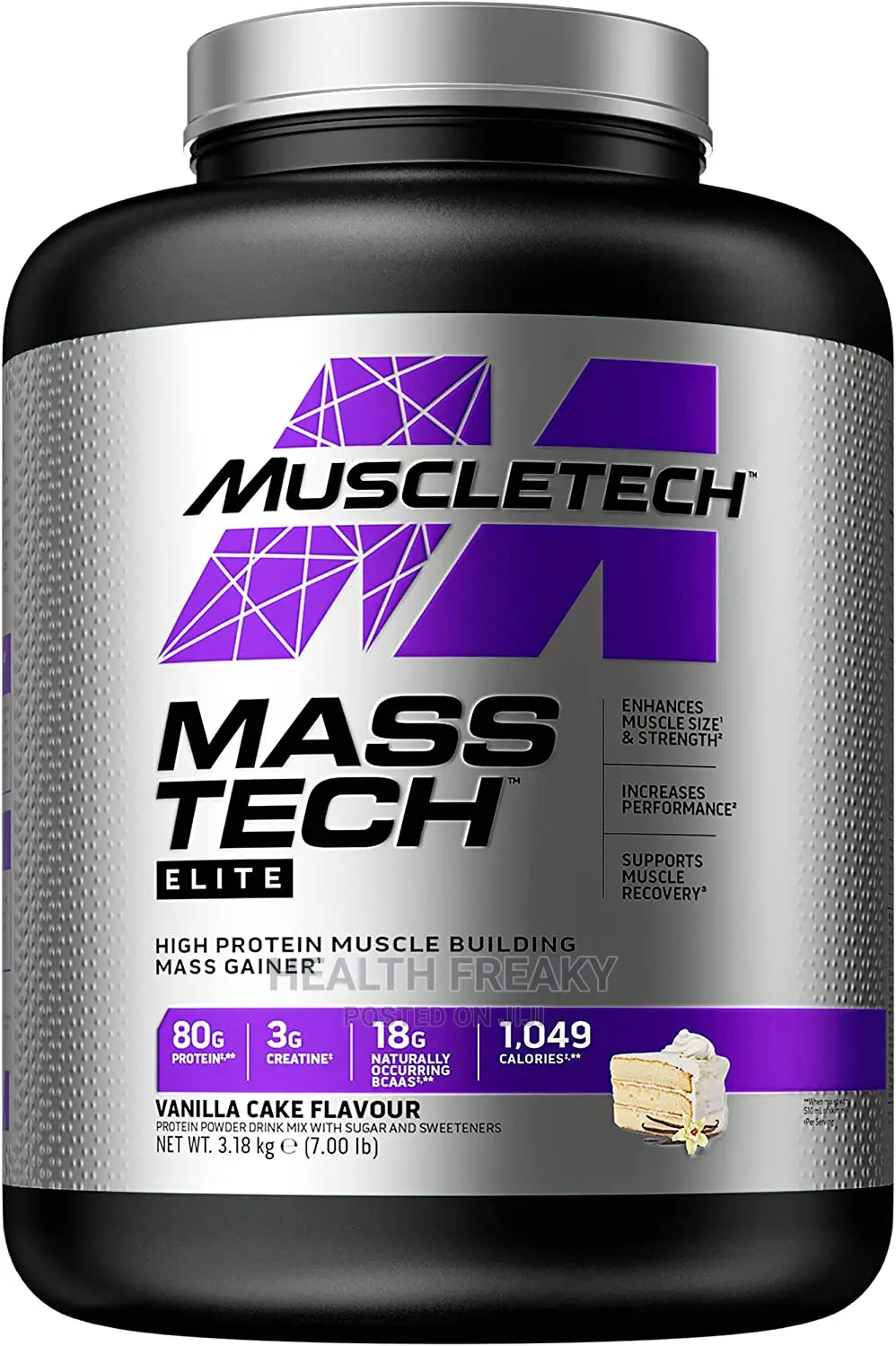 Whey Protein Masstech Elite Weight Gain Muscle Builder