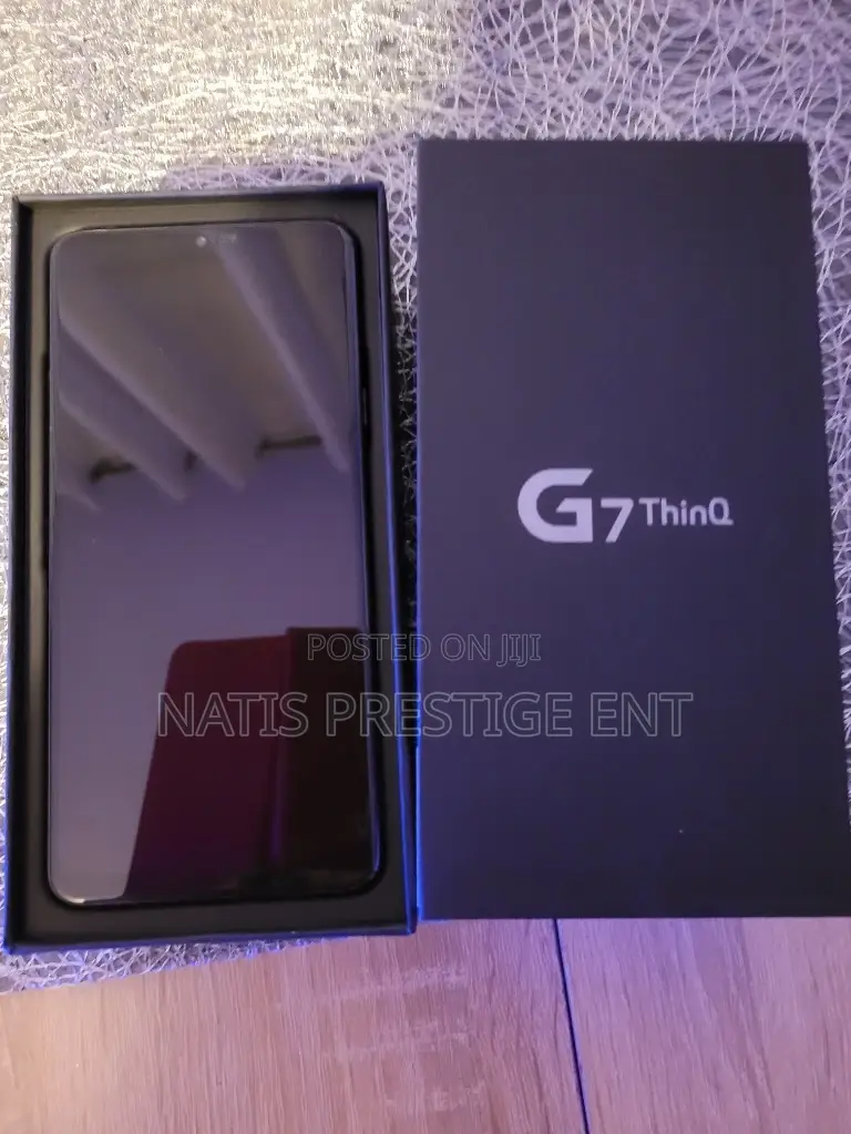 New LG G7 ThinQ 128 GB Black