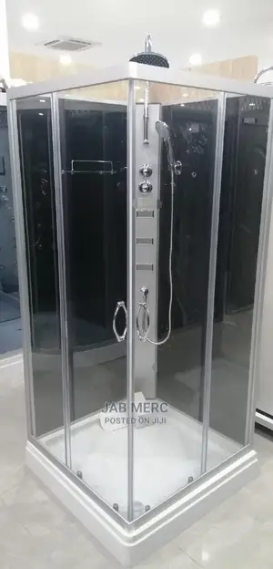 90 X 90 Cm Shower Cabin Cubicle Glass Set Full Enclosure
