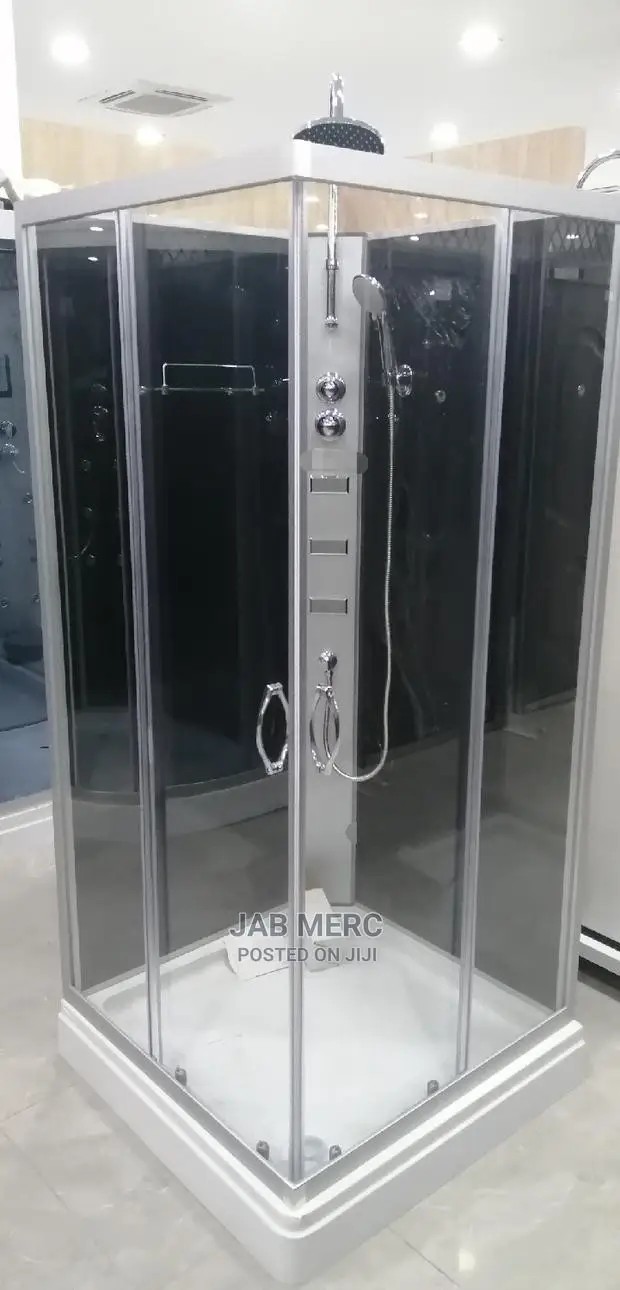 90 X 90 Cm Shower Cabin Cubicle Glass Set Full Enclosure