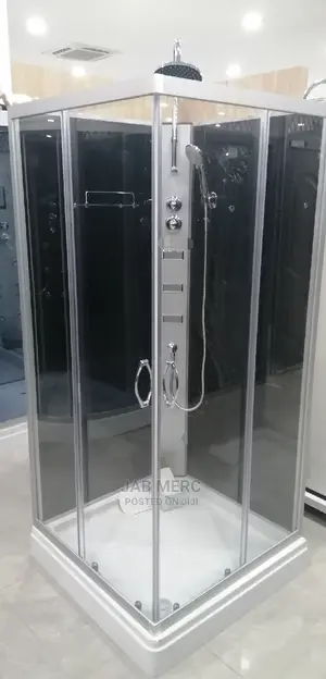 90 X 90 Cm Shower Cabin Cubicle Glass Set Full Enclosure