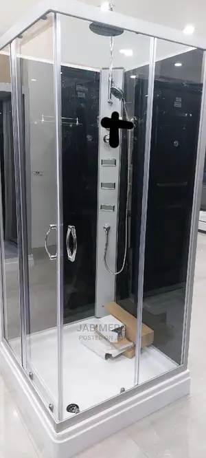 90 X 90 Cm Shower Cabin Cubicle Glass Set Full Enclosure