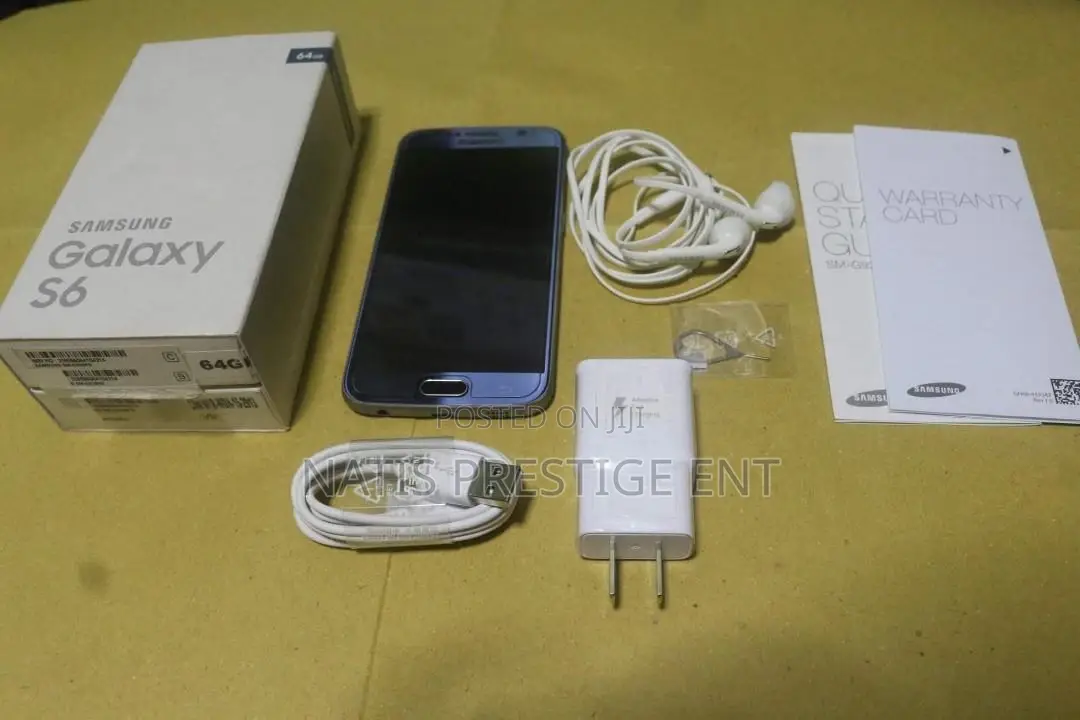 New Samsung Galaxy S6 64 GB Black