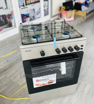 Chigo 60x60 Gray Auto Ignition, Oven and Grill, Auto Grill