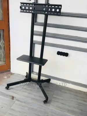 Brand New TV Trolley Stand, 37-70" With Shelf and Wheels
