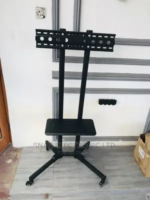 Effectively TV Trolley Stand, 37-70" With Shelf and Wheels