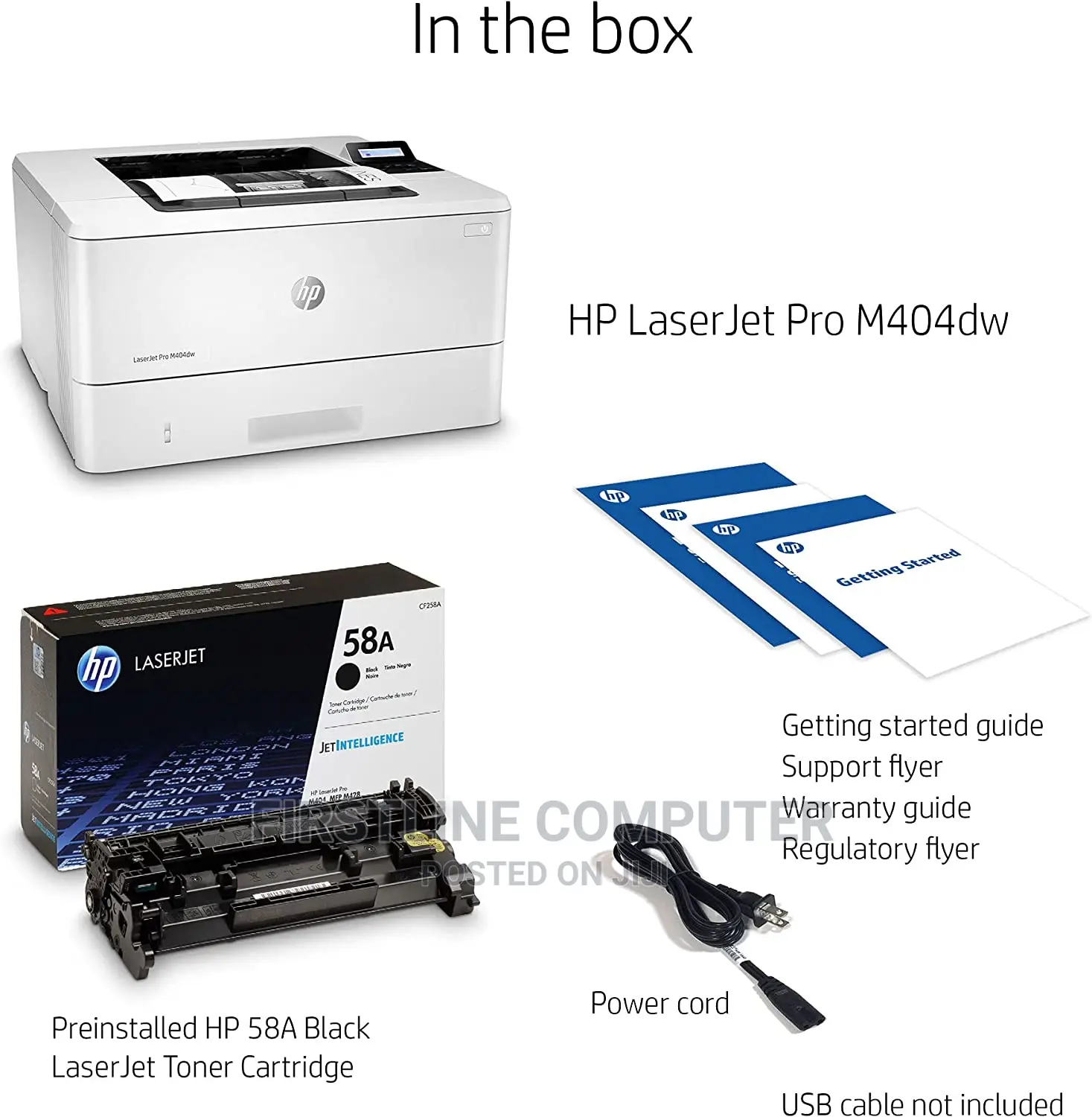 HP Laserjet Pro M404dw Laser Printer