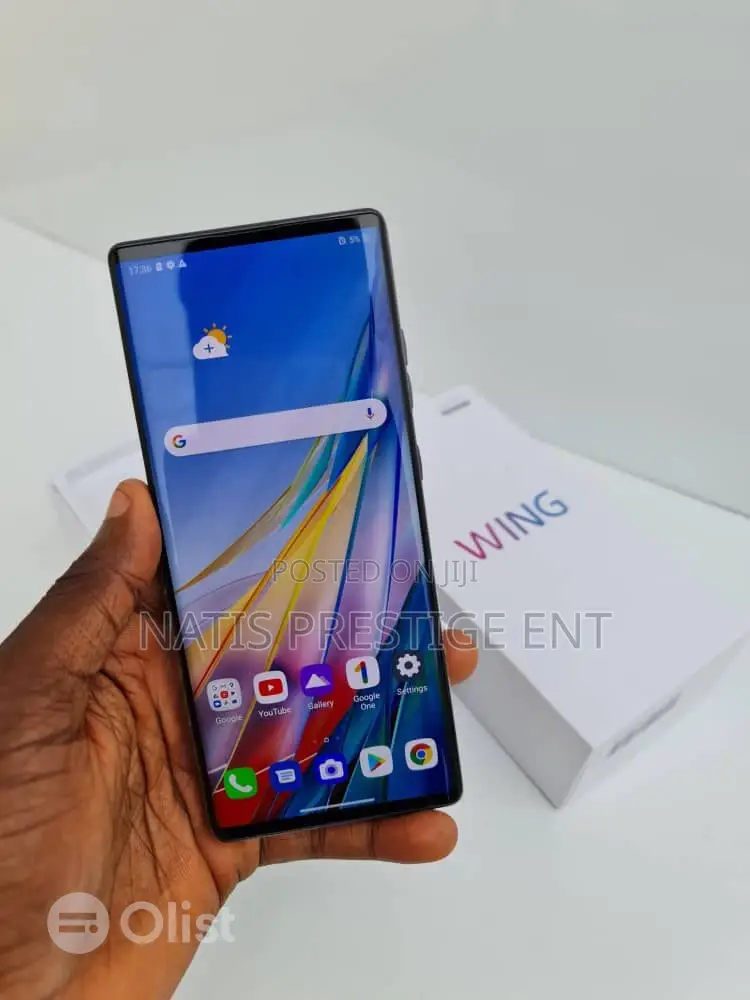 New LG Wing 5G 256 GB Black
