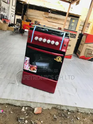 Red Ferre 4 Gas Burner Oven With Grill 50x55