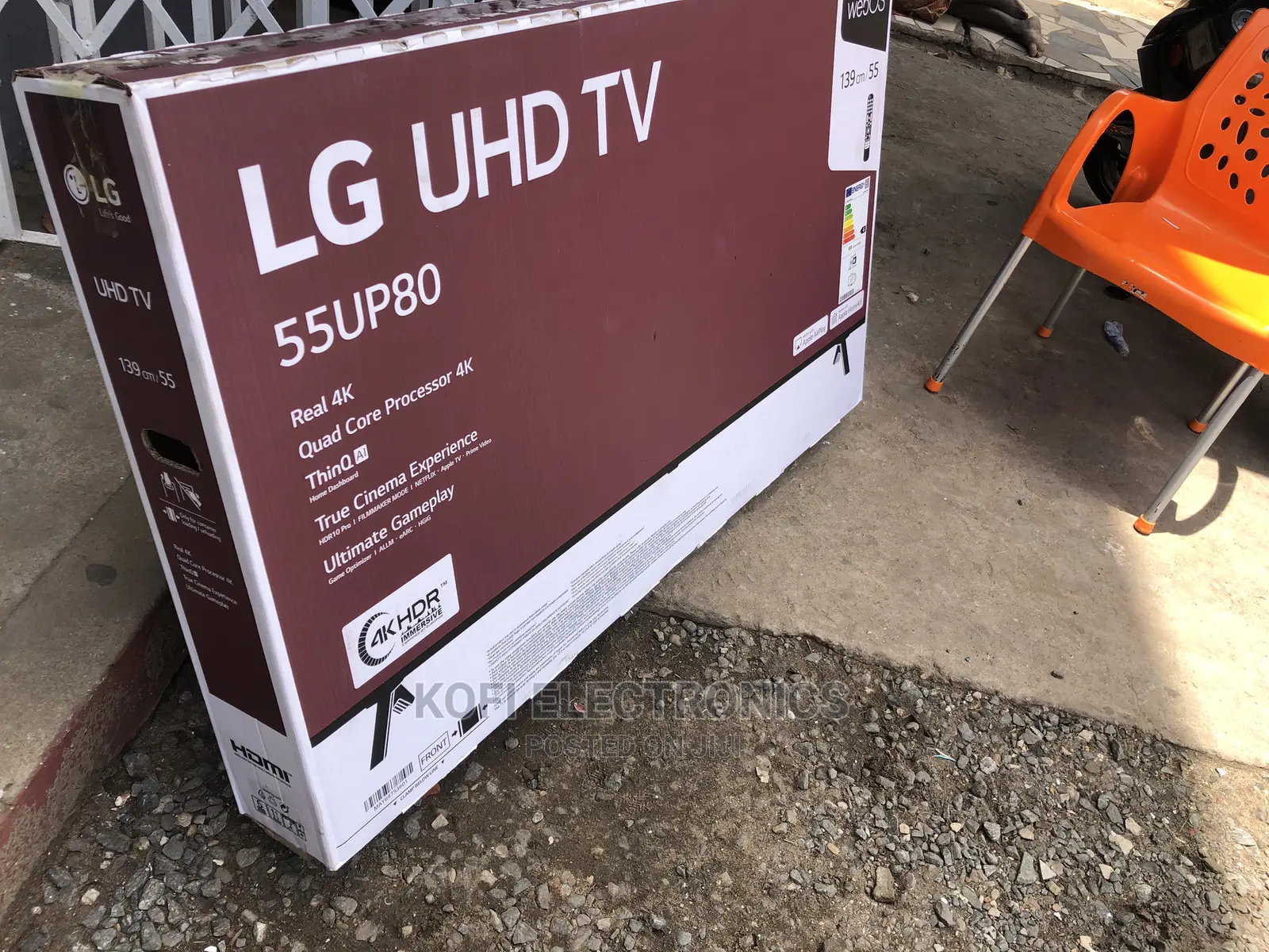 LG (55 Inches) UHD Smart Digital Satellite TV 55UP8