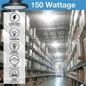 150W LED High Bay Factory Industrial Hanging Light